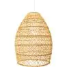 Buy Hanging Lamp Boho Bali Design Natural Rattan - Tuyen Natural wood 60036 - in the EU