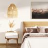 Buy Hanging Lamp Boho Bali Design Natural Rattan - Tuyen Natural wood 60036 in the Europe