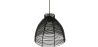 Buy Hanging Lamp Boho Bali Design Natural Rattan - Tui Black 60037 in the Europe