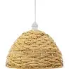 Buy Hanging Lamp Boho Bali Design Natural Rattan - Han Natural wood 60038 - in the EU