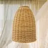Buy Hanging Lamp Boho Bali Design Natural Rattan - Cam Natural wood 60041 - prices