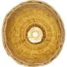 Buy Hanging Lamp Boho Bali Design Natural Rattan - Cam Natural wood 60041 in the Europe