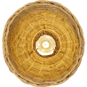 Buy Hanging Lamp Boho Bali Design Natural Rattan - Cam Natural wood 60041 at MyFaktory