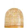 Buy Hanging Lamp Boho Bali Design Natural Bamboo - Suong Natural wood 60043 - in the EU