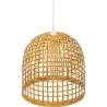 Buy Hanging Lamp Boho Bali Design Natural Bamboo - Suong Natural wood 60043 at MyFaktory
