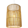 Buy Hanging Lamp Boho Bali Design Natural Rattan - Deing Natural wood 60045 at MyFaktory