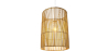 Buy Hanging Lamp Boho Bali Design Natural Rattan - Deing Natural wood 60045 - in the EU