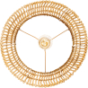 Buy Hanging Lamp Boho Bali Design Natural Rattan - Deing Natural wood 60045 - in the EU