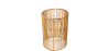Buy Hanging Lamp Boho Bali Design Natural Rattan - Deing Natural wood 60045 in the Europe
