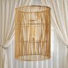 Buy Hanging Lamp Boho Bali Design Natural Rattan - Deing Natural wood 60045 - prices