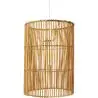 Buy Hanging Lamp Boho Bali Design Natural Rattan - Deing Natural wood 60045 at MyFaktory