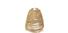 Buy Hanging Lamp Boho Bali Design Natural Rattan - Chiwa Natural wood 60049 at MyFaktory