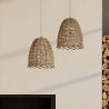 Buy Hanging Lamp Boho Bali Design Natural Rattan - Chiwa Natural wood 60049 with a guarantee