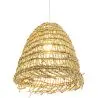 Buy Hanging Lamp Boho Bali Design Natural Rattan - Chiwa Natural wood 60049 - in the EU
