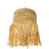 Buy Hanging Lamp Boho Bali Design Natural Rattan - Hiue Natural wood 60050 - in the EU