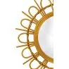 Buy Wall Mirror - Boho Bali Round Design (60 cm) - Uli Natural wood 60053 in the Europe