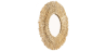Buy Wall Mirror - Boho Bali Round Design (60 cm) - Qui Natural wood 60056 - prices