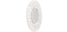 Buy Wall Mirror - Boho Bali Round Design (60 cm) - Chiua White 60060 - prices