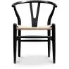 Buy X2 Dining Chair Scandinavian Design Wooden Cord Seat - Wish Black 60062 - in the EU