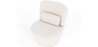 Buy White boucle ​armchair - upholstered - Caroline White 60071 - in the EU