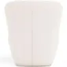 Buy White boucle ​armchair - upholstered - Caroline White 60071 - prices