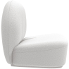 Buy White boucle ​armchair - upholstered - Sabine White 60072 home delivery