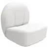 Buy White boucle ​armchair - upholstered - Sabine White 60072 - in the EU
