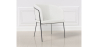 Buy Dining chair upholstered in white boucle - Martine White 60075 home delivery