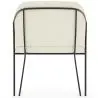Buy Dining chair upholstered in white boucle - Martine White 60075 - prices