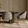 Buy Dining Chair Upholstered Velvet - Cenai Pink 60076 in the Europe