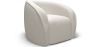 Buy White boucle armchair - upholstered - Recira White 60080 in the Europe