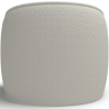 Buy White boucle armchair - upholstered - Recira White 60080 - in the EU