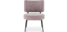 Buy Velvet upholstered dining chair - Light Pink - Hebay Light Pink 60085 in the Europe
