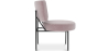 Buy Velvet upholstered dining chair - Light Pink - Hebay Light Pink 60085 home delivery