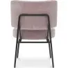 Buy Velvet upholstered dining chair - Light Pink - Hebay Light Pink 60085 with a guarantee