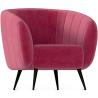 Buy Velvet upholstered armchair - Cognac - Oysa Cognac 60086 in the Europe