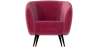Buy Velvet upholstered armchair - Cognac - Oysa Cognac 60086 home delivery