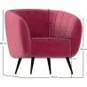 Buy Velvet upholstered armchair - Cognac - Oysa Cognac 60086 - in the EU