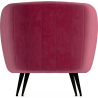 Buy Velvet upholstered armchair - Oysa Cognac 60086 home delivery