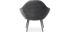 Buy Velvet upholstered armchair - Ora Dark grey 60087 home delivery