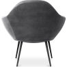Buy Velvet upholstered armchair - Ora Dark grey 60087 in the Europe