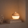 Buy Table Lamp USB Rechargeable LED with Touch Sensor – Warm Light – Acorn Natural wood 60101 - in the EU
