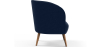 Buy Velvet upholstered armchair  - Rese Dark blue 60083 home delivery