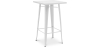 Buy Bar Table Bistrot Metalix industrial Metal - 100cm- New Edition Steel 60127 - prices
