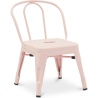 Buy Kid chair Bistrot Metalix Industrial Metal - New Edition Pink 60134 - in the EU