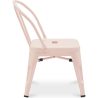 Buy Kid chair Bistrot Metalix Industrial Metal - New Edition Pink 60134 at MyFaktory