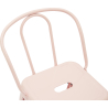 Buy Kid chair Bistrot Metalix Industrial Metal - New Edition Pink 60134 home delivery