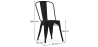Buy Dining chair Bistrot Metalix industrial Metal - New Edition Black 60136 at MyFaktory