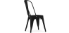 Buy Dining chair Bistrot Metalix industrial Metal - New Edition Black 60136 - in the EU