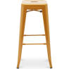 Buy Bar Stool - Industrial Design - 76cm - New Edition- Metalix Gold 60149 - in the EU